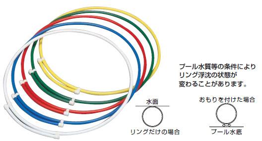 エバニューEVERNEW 水泳用遊具 パーパスリング EHA111（５色組