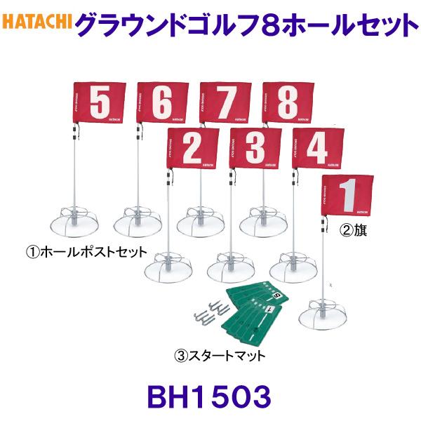 ハタチ HATACHI グラウンド・ゴルフ８ホールセット BH1503 グラウンド